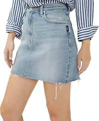 Silver Jeans Co. Women's Denim Mini Skirt