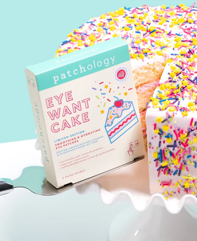 Patchology Eye Want Cake Limited-Edition Smoothing & Hydrating Eye Patches, 5-Pk.