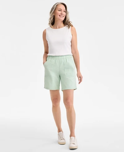 Style & Co Women's Mid-Rise Pull-On Shorts, Regular & petite