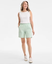 Style & Co Women's Mid-Rise Pull-On Shorts, Regular & petite