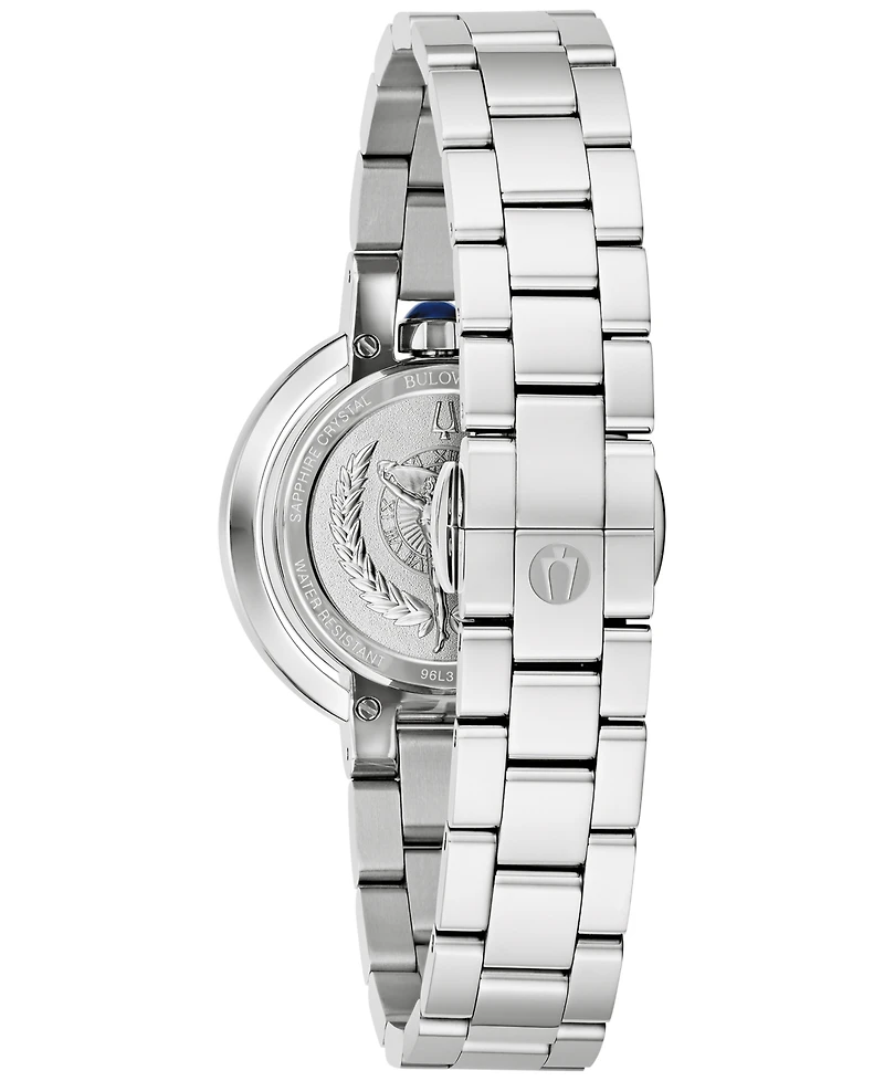 Bulova Women's Rubaiyat Stainless Steel Bracelet Watch 31mm