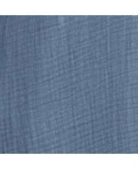 Women's Modern Ease Blue Cover-Up Mini Beach Dress