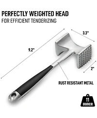 Professional Meat Hammer Tool with Comfort Grip Handle