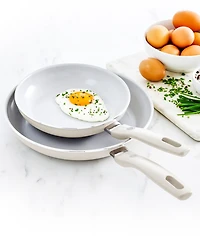 GreenPan Dover 8" & 10" 2-Piece Frypan Set