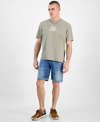 Guess Men's Relaxed-Fit Back Patch Logo Graphic T-Shirt