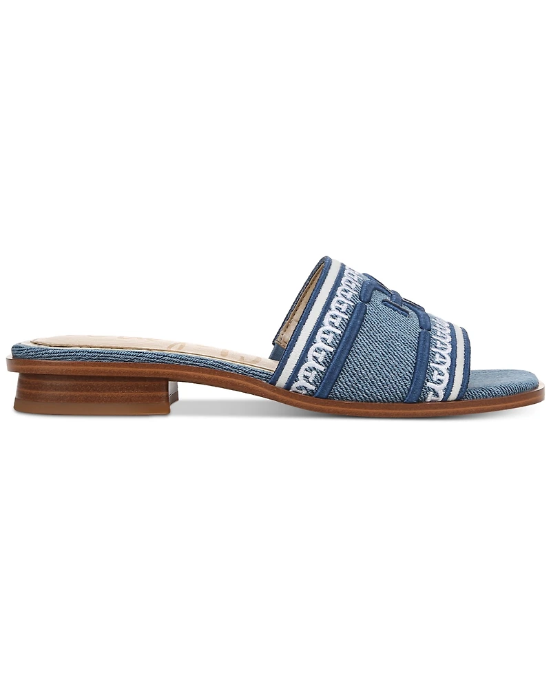 Sam Edelman Women's Stevie Slide Flat Sandals