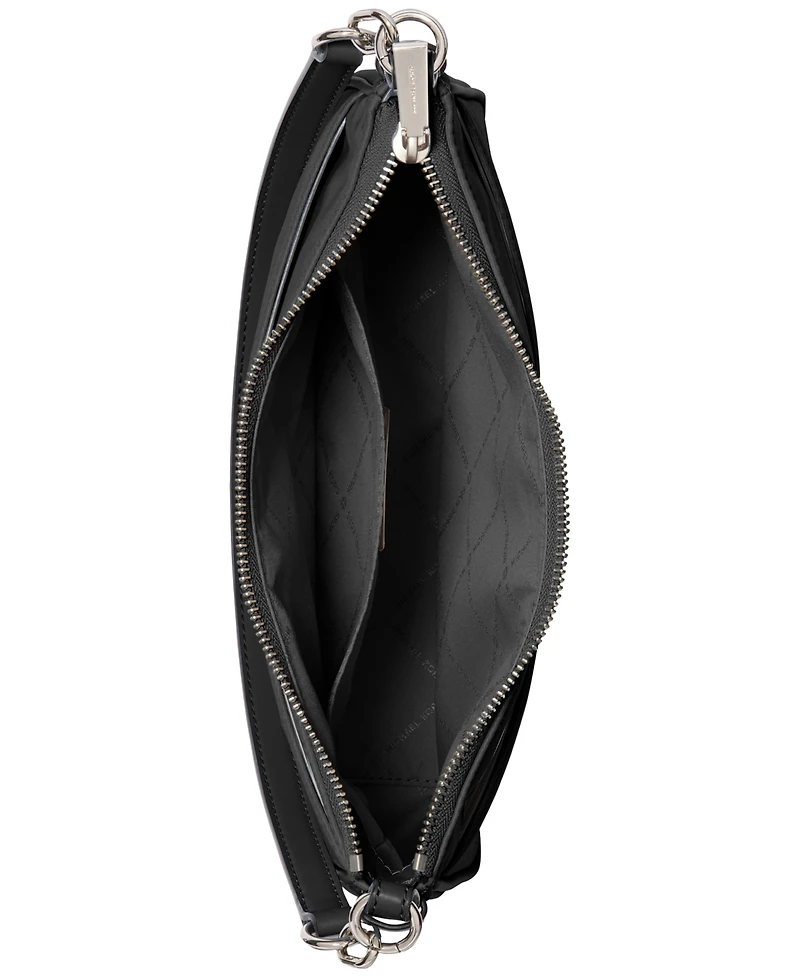 Michael Kors Jet Set Small Top Zip Nylon Pouchette Crossbody