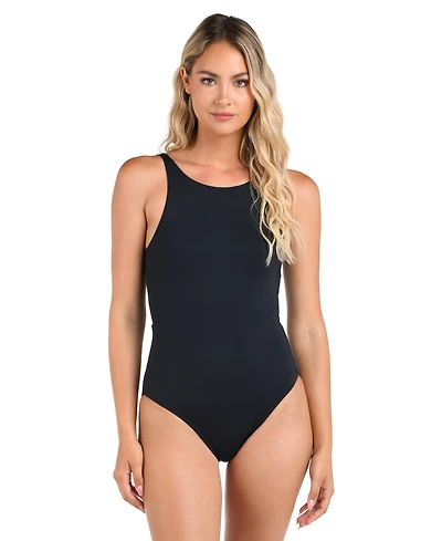 La Blanca Women's Island Goddess Scoop-Neck Swimsuit