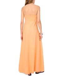 1.state Women's Strapless Maxi Dress
