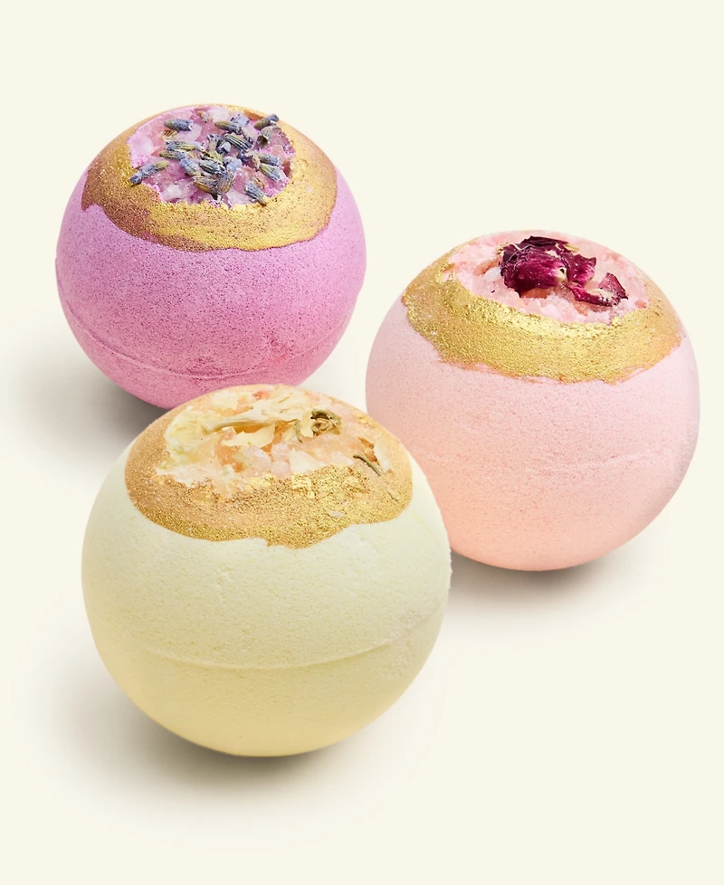 Macy's Flower Show 3-Pc. Bath Fizz Set, Exclusively at Macy's
