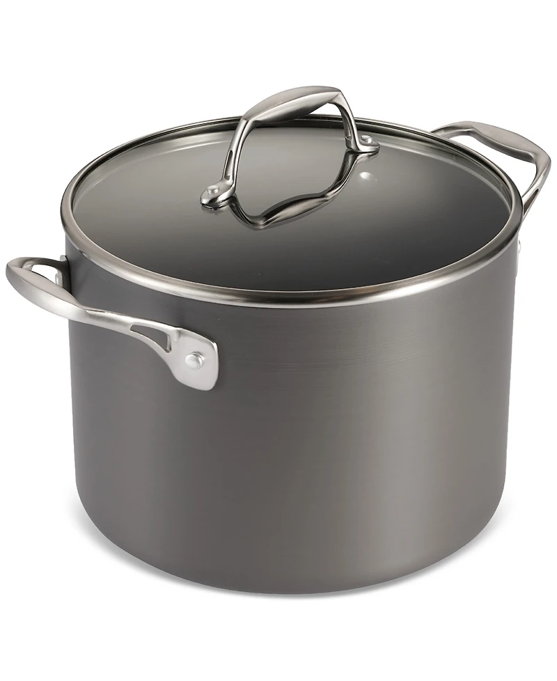 Tramontina OnyxPro 8-Quart Hard Anodized Nonstick Stock Pot with Lid