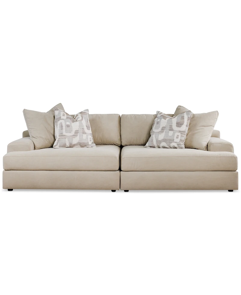 Klarke 2-Pc. Sofa With Deep Seating, Exclusively at Macy's