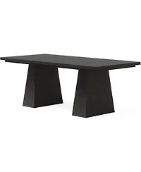 Tribesigns 63-Inch Executive Desk, Large Office Computer Desk with Double Pedestal, Modern Simple Workstations Writing Table