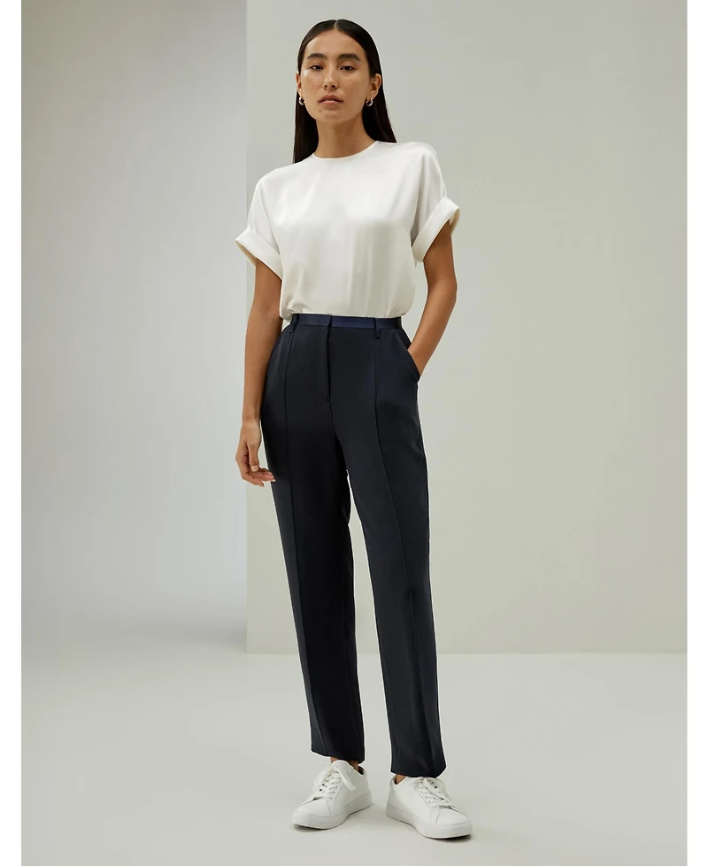 Lilysilk Women's Contemporary Oversized Silk Top