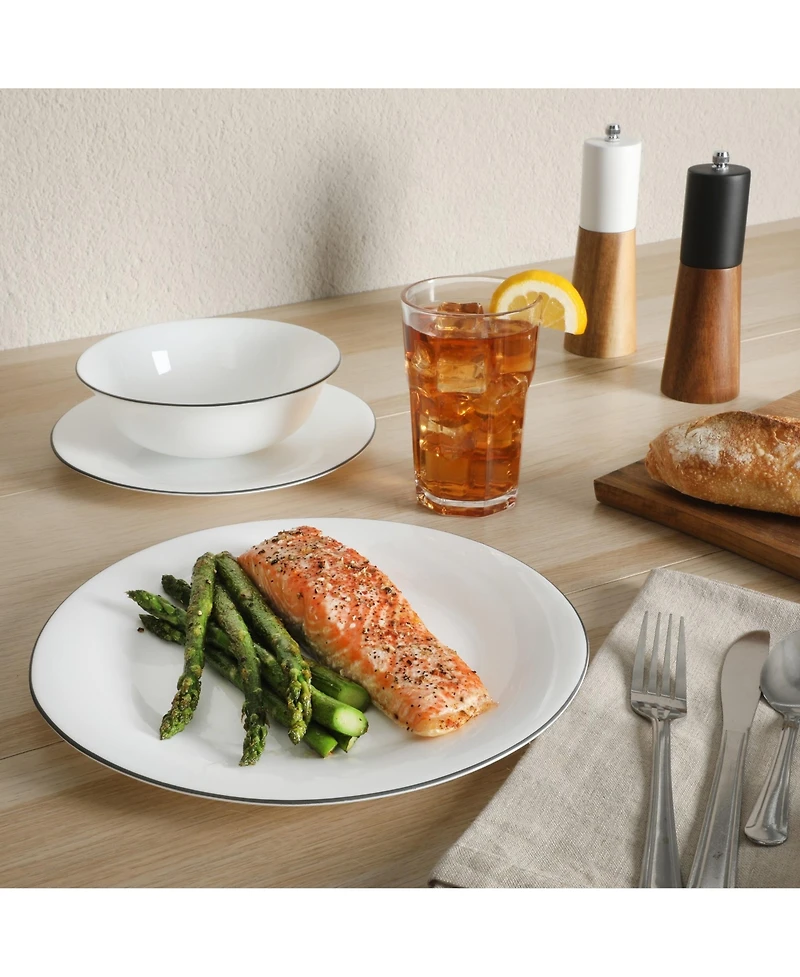 Gibson Home 74 Piece Kitchen Combo Set: Cookware, Dinnerware, Cutlery, Flatware, Tools & Gadgets, storage and Glassware