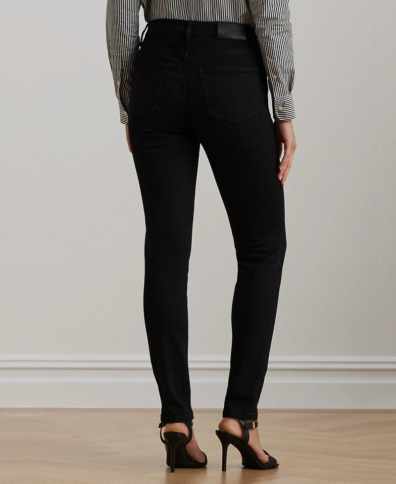 Lauren Ralph Women's High-Rise Skinny Ankle Jeans