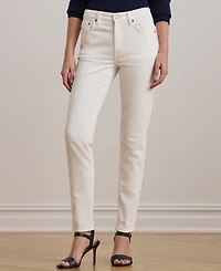 Lauren Ralph Women's High-Rise Skinny Ankle Jeans