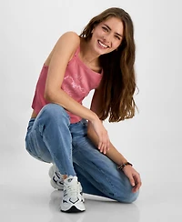 Love Tribe Juniors' Take Me to the Ranch Graphic Tank Top