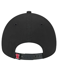 New Era Men's Black Philadelphia Phillies 9FORTY A-Frame Adjustable Hat