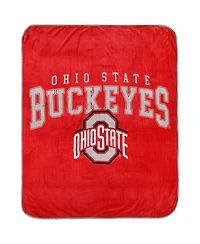 Pegasus Home Fashions Ohio State Buckeyes Vintage Arch Ultra Soft 50" x 60" Blanket