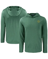 Cutter & Buck Men's Green Notre Dame Fighting Irish Play Like A Champion Today Coastline Epic Comfort Eco Long Sleeve Hoodie T-Shirt
