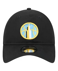 New Era Men's Angel Reese Black Chicago Sky Name Number Sidepatch 9TWENTY Adjustable Hat