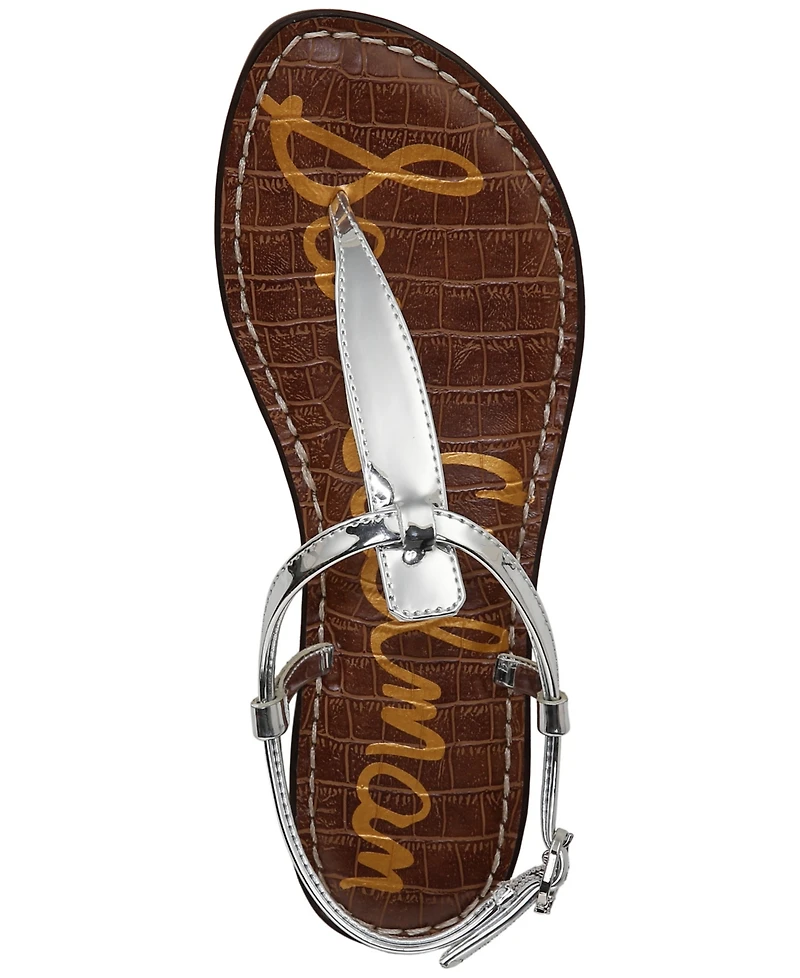 Sam Edelman Women's Gigi T-Strap Flat Sandals