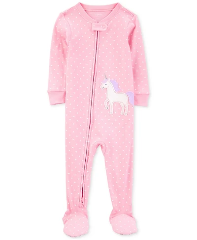 Carter's Baby 1-Piece Cotton Footed Pajamas