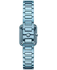 Tory Burch Women's The Kira Square Multicolor Stainless Steel Bracelet Watch 18mm