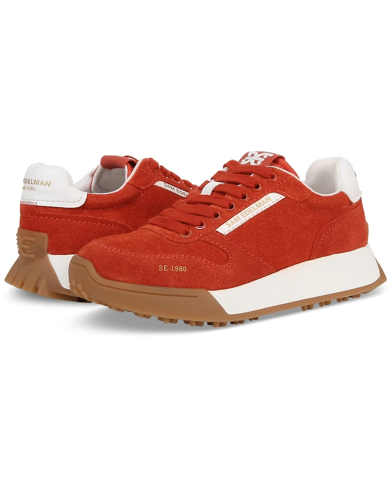 Sam Edelman Women's Layla Lace-Up Jogger Sneakers