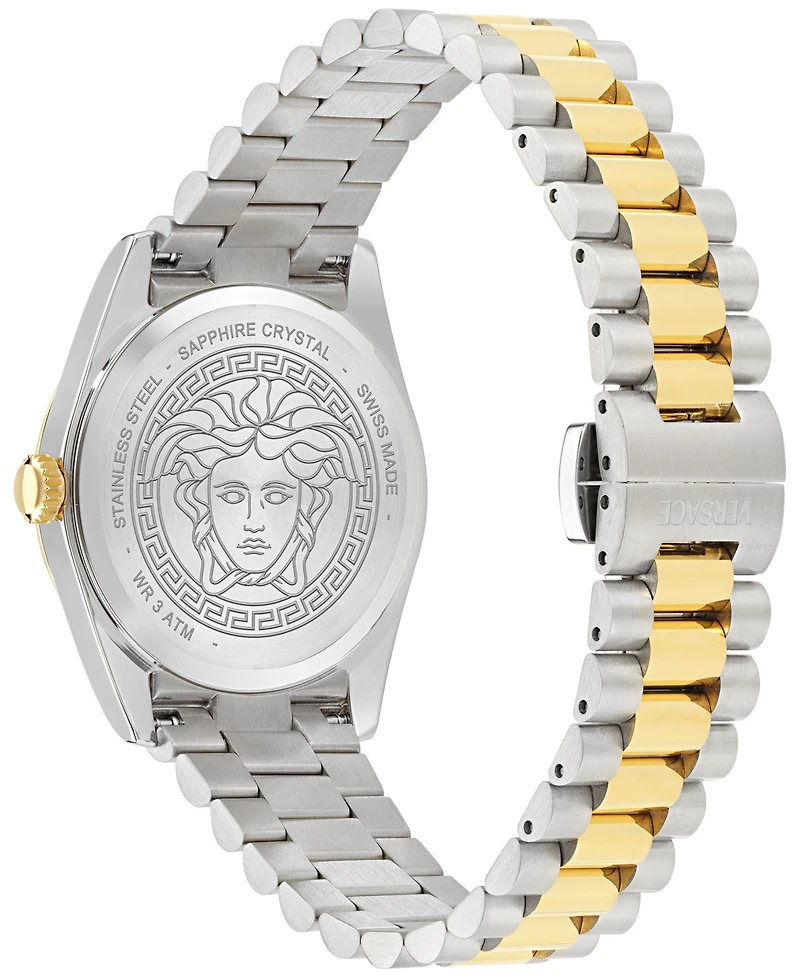 Versace Women's Swiss Millenyium Two-Tone Stainless Steel Bracelet Watch 32mm