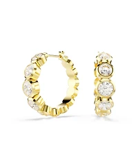 Swarovski Imber Gold-Tone Plated Hoop Earrings