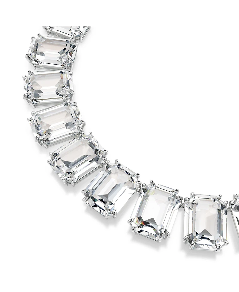 Swarovski Millenia Rhodium Plated Tennis Necklace