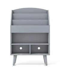 Kids Bookshelf with Open Compartment for Toddlers Easy Access to Books and Toys