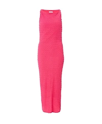 Quiz Women's Textured Jersey Midi Dress With Twist Strap Detail