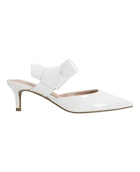 Bandolino Women's Millie Pointed Toe Kitten Heel Mules
