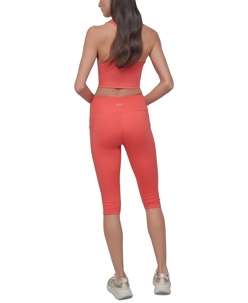Dkny Sport Women's Balance Compression High-Waist Pants
