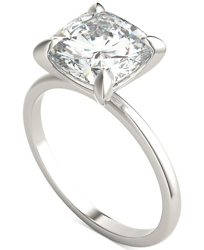 Charles & Colvard Classic Basket Solitaire Engagement Ring (2-3/4 ct. t.w.) Two-Tone 14k Gold