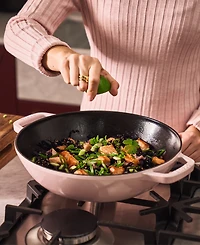Staub Enameled Cast Iron 4.5-Qt. Perfect Pan with Lid