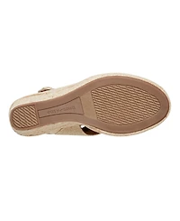 Easy Spirit Women's Ariane Espadrille Wedge Sandals