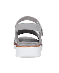 Easy Spirit Women's Jaela Embellished eFlex Flat Sandals