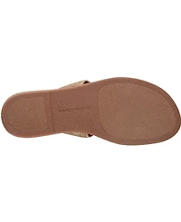 Easy Spirit Women's Loyal Woven Double Band Slip-On Sandals