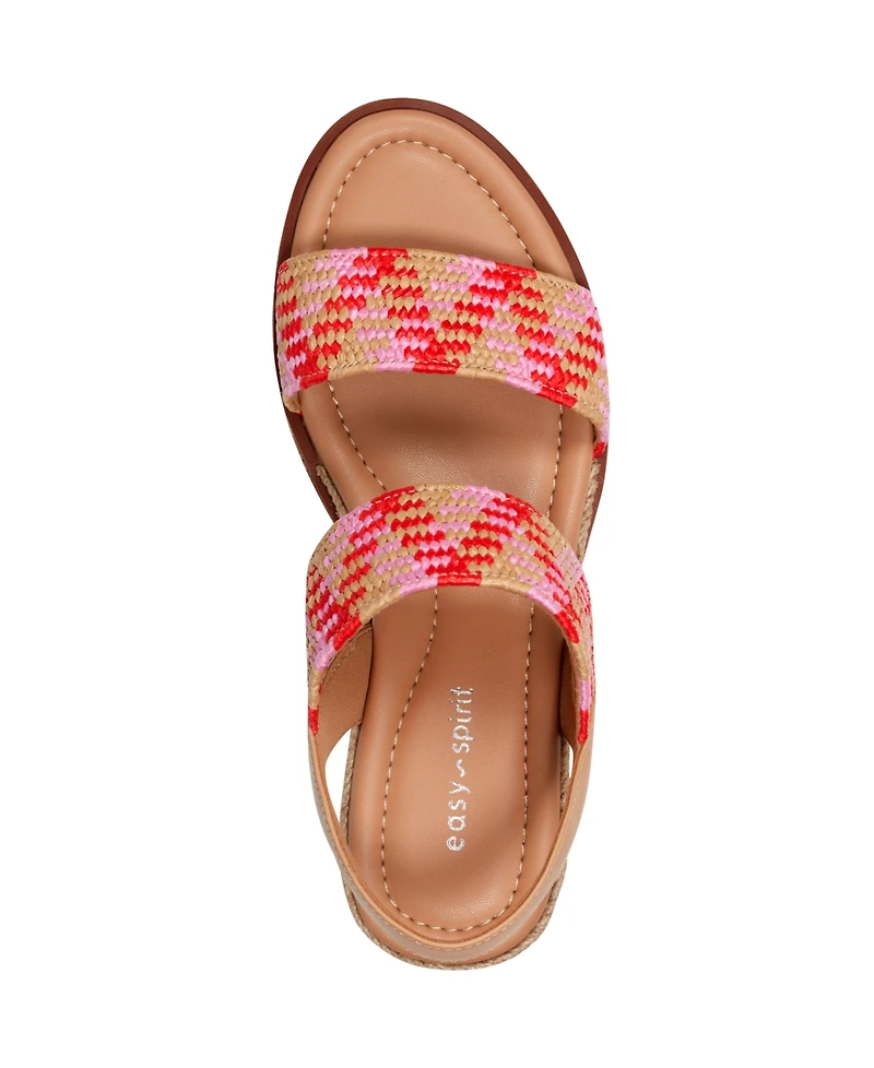 Easy Spirit Women's Susana Slingback Wedge Sandals