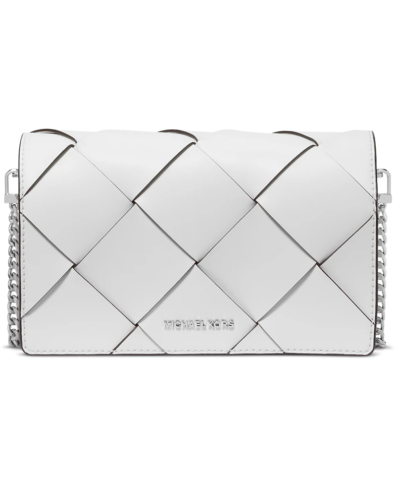 Michael Kors Jet Set Small Flap Chain Leather Crossbody