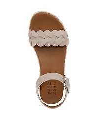 Naturalizer Women's Neila Open Round Toe Flatform Sandals