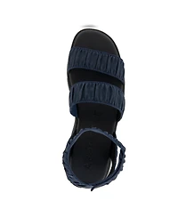 Aerosoles Women's Fiona Round Toe Flatform Sandals