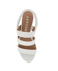 Aerosoles Women's Clarissa Round Toe Slingback Sandals