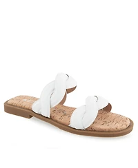 Aerosoles Women's Colette Round Toe Slide Sandals