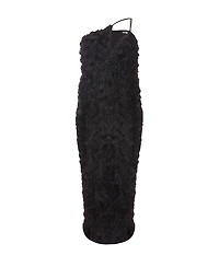 Quiz Plus Cut Out 3D Floral Maxi Dress