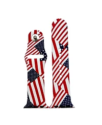 Olivia Pratt American Flag Printed Silicone Apple Watch Band